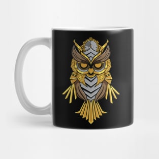 Mecha Clock Owl Mug